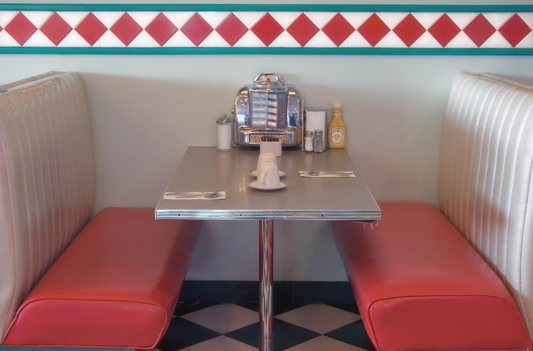 Empty Booth, Rockin' Johnny's Diner, Ottawa 2007