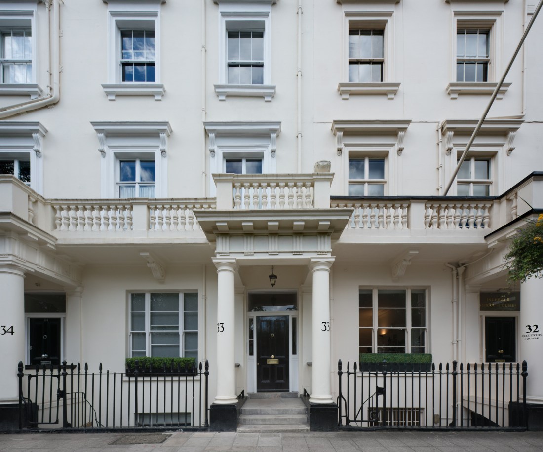 33 Eccleston Square, London 2014 by Leslie Hossack