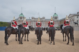 Horse Guards Parade, London 2014 by Leslie Hossack