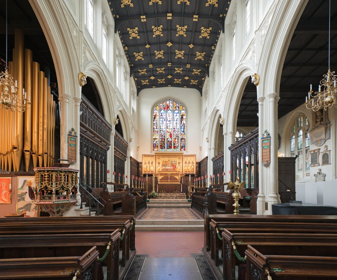 Saint Margaret's Church, Parliament Square, London 2014 by Leslie Hossack