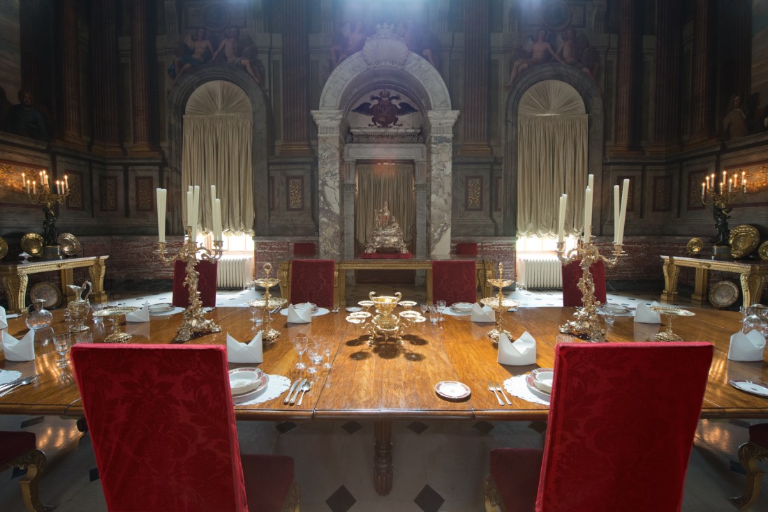 State Dining Room, Blenheim Palace, Woodstock 2014 by Leslie Hossack