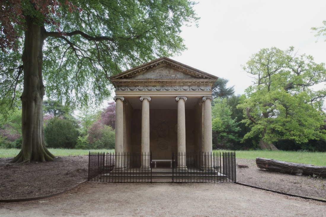 Temple of Diana, Blenheim Palace, Woodstock 2014 by Leslie Hossack