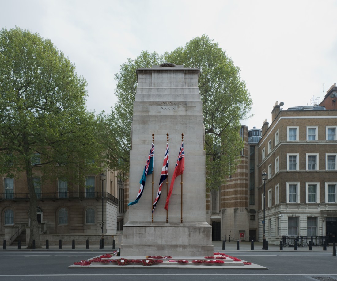 The Cenotaph, Whitehall, London 2014 by Leslie Hossack