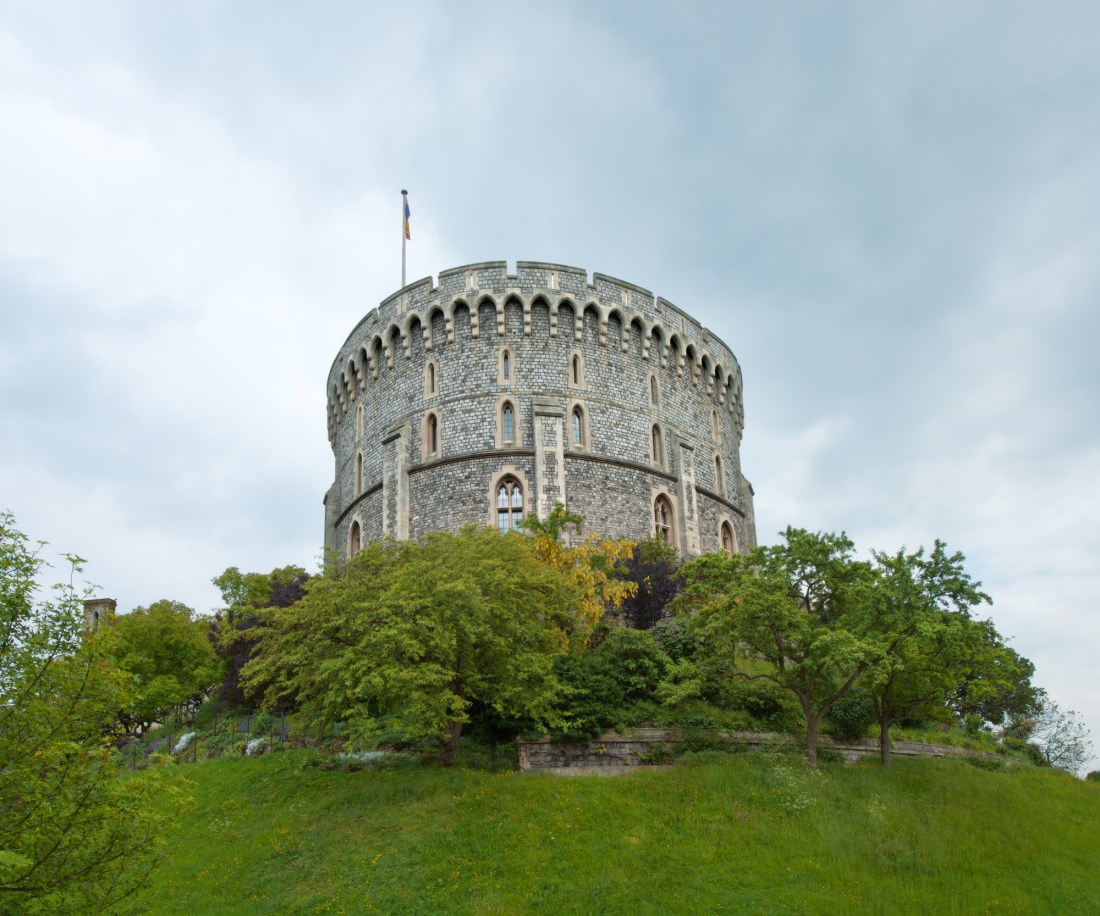 Round Tower, Windsor Castle, Windsor 2014 by Leslie Hossack