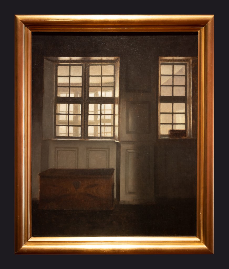 1903, Room with a View of the External Gallery. Strandgade 30 by Leslie Hossack