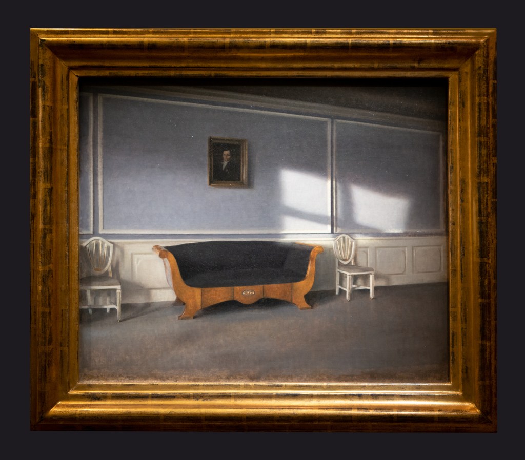 24 1903, Rayon de soleil dans le salon, III, Strandgade 30 by Leslie Hossack