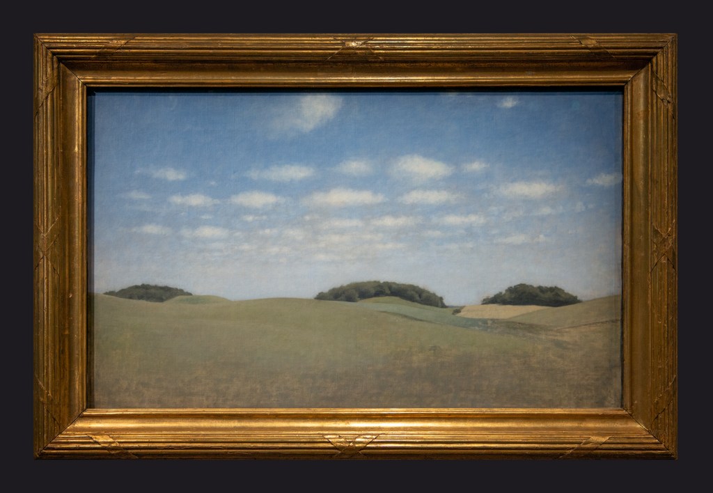 40 1905 Landscape from Lejre by Leslie Hossack