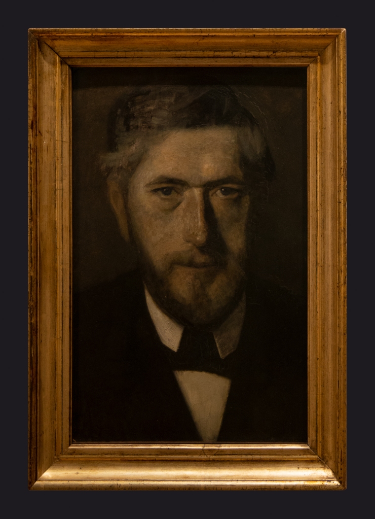 75 1901, The Artist Jens Ferdinand Willumsen. Study for Five Portraits by Leslie Hossack